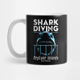 Shark Diving at Neptune Island Mug